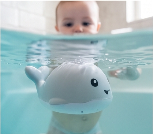 LumiCare™ Montessori Whale Bath Toy