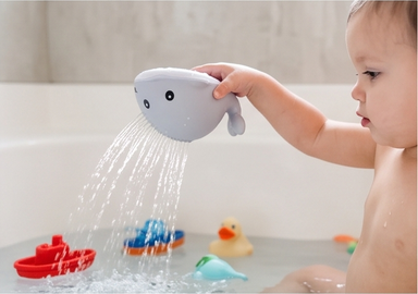 LumiCare™ Montessori Whale Bath Toy