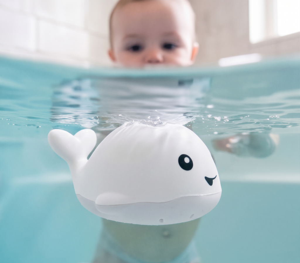 LumiCare™ Montessori Whale Bath Toy